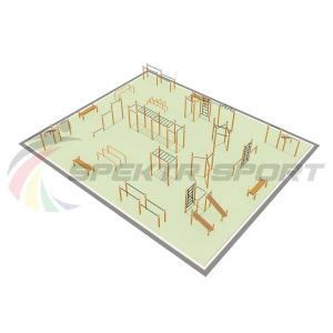Купить Парковая площадка для Воркаут и WRK 4_76mm в Стараяруссе 