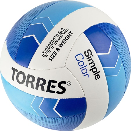 Купить Мяч волейбольный Torres Simple Color любительский р.5 в Стараяруссе 